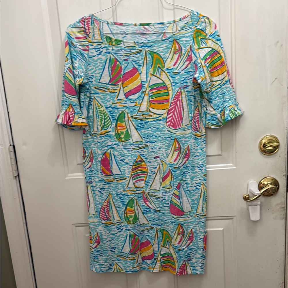 Lilly Pulitzer Tropical Print Dress